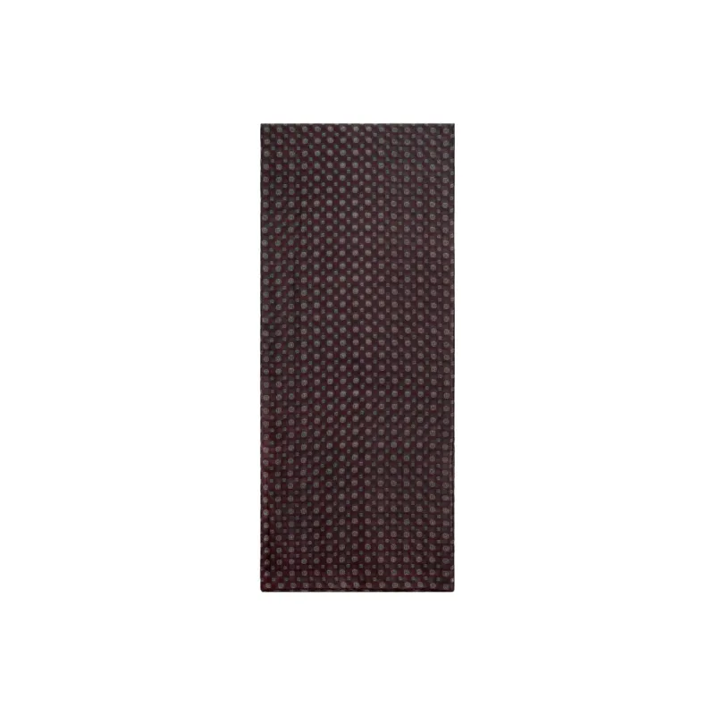 CELINE Stole In BISCOTTO-PRINT Cashmere Muslin-0