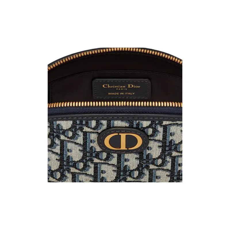 DIOR Women's Montaigne Collection Makeup Cosmetic Bag-4