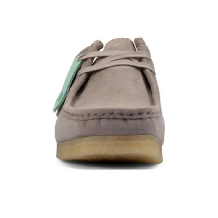 Clarks Wallabee 'Grey Combination'-3