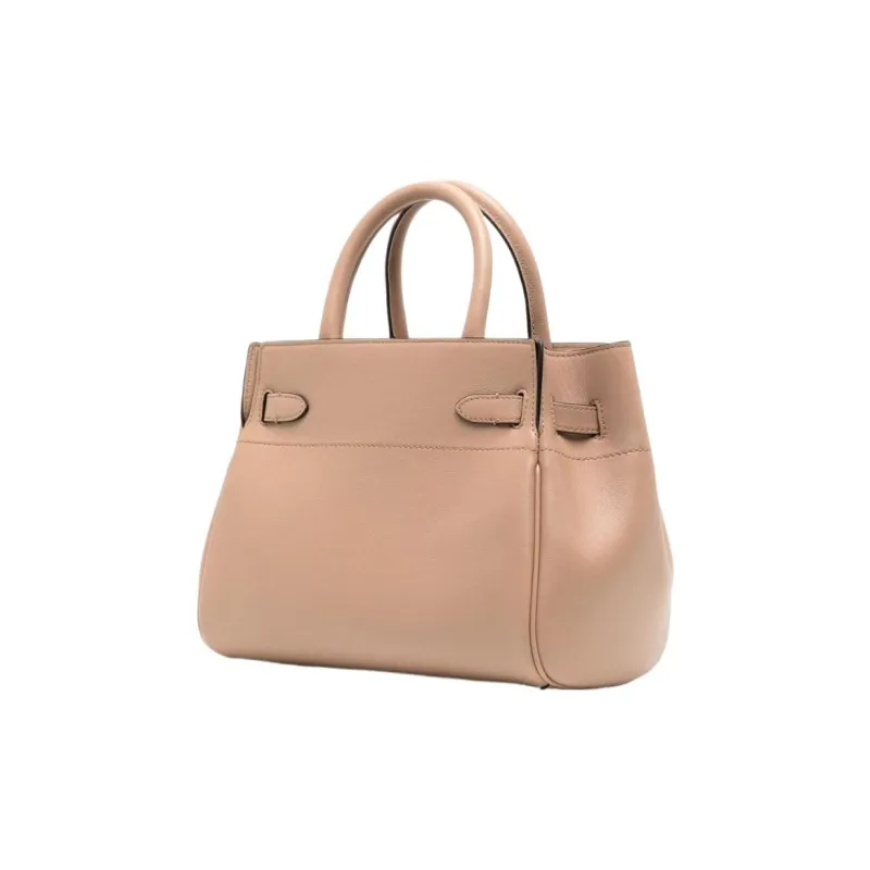 Mulberry Bayswater Calfskin Shoulder Bag Crossbody Bag Handbag Regular Women's Beige-1