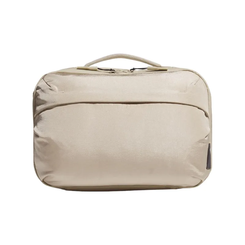 Adidas Nylon Handbag Shoulder Bag Crossbody Bag Regular Unisex Beige-0
