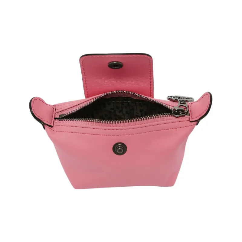 LONGCHAMP Le Pliage Cow Leather Wallet Regular Women's Pink-2