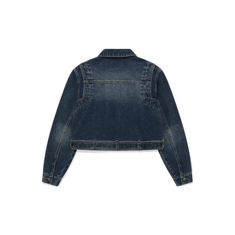 Wrangler X COVERNAT Denim Jackets Unisex Blue-1