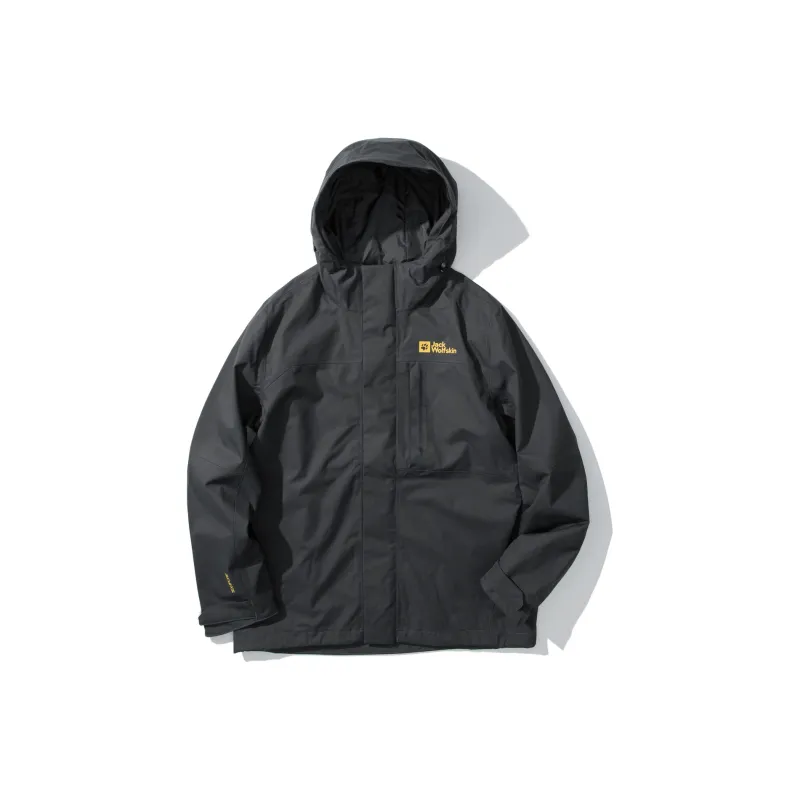 Jack Wolfskin Outdoor Hiking Water-Resistant Water-Repellent Windbreaker Jacket Men's-28