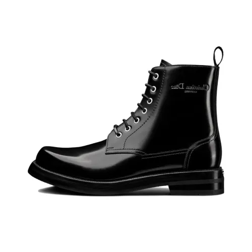 DIOR Evidence Ankle Boots Men Black