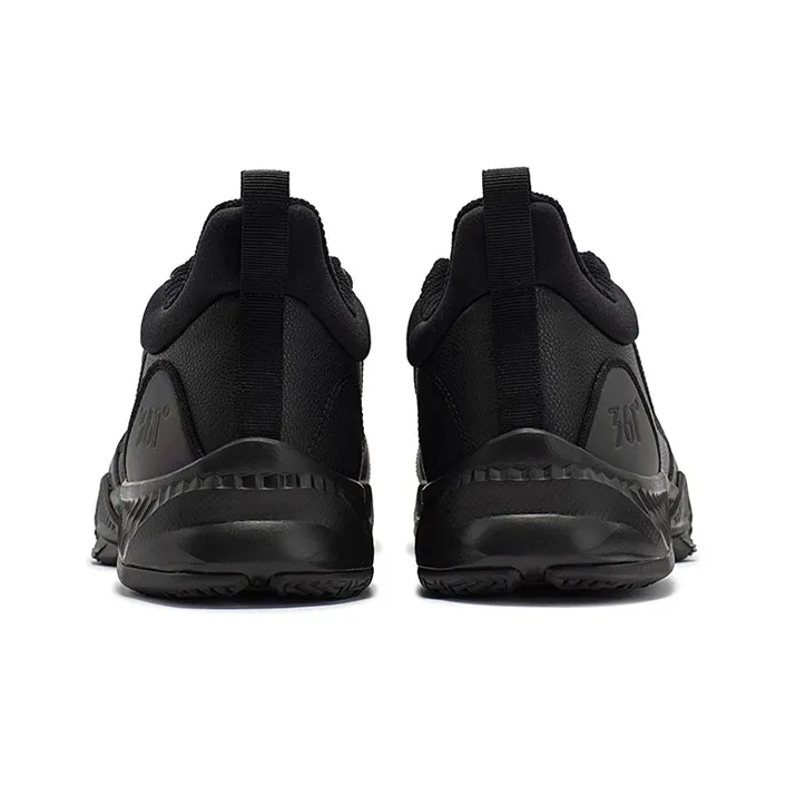 361° Cushioning, Slip Resistant, And Abrasion Resistant Low Top Basketball Shoes Men's Obsidian Black-3
