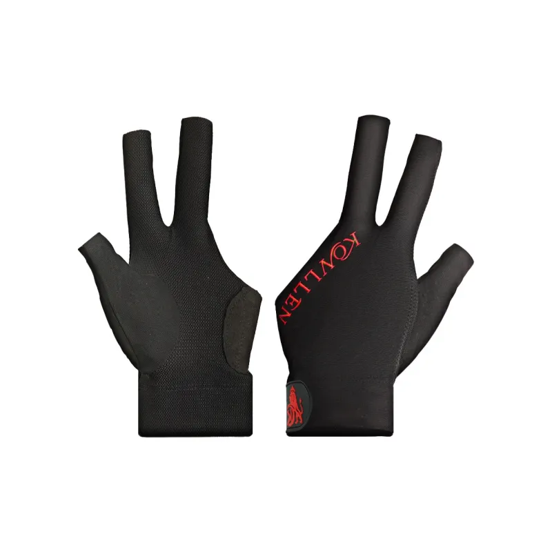 KONLLEN Billiards Three Finger Gloves Unisex Multicolor-5