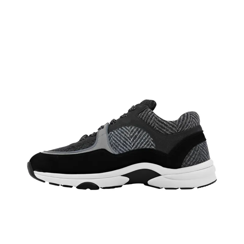 CHANEL Sneaker 'Black Grey Tweed' Women's-0