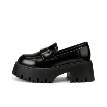 OMS Loafers Women's Low Top Black/Beige