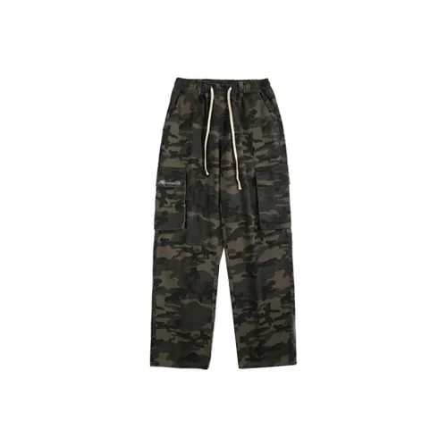 FOREVER 21 Casual Pants Unisex Army Green