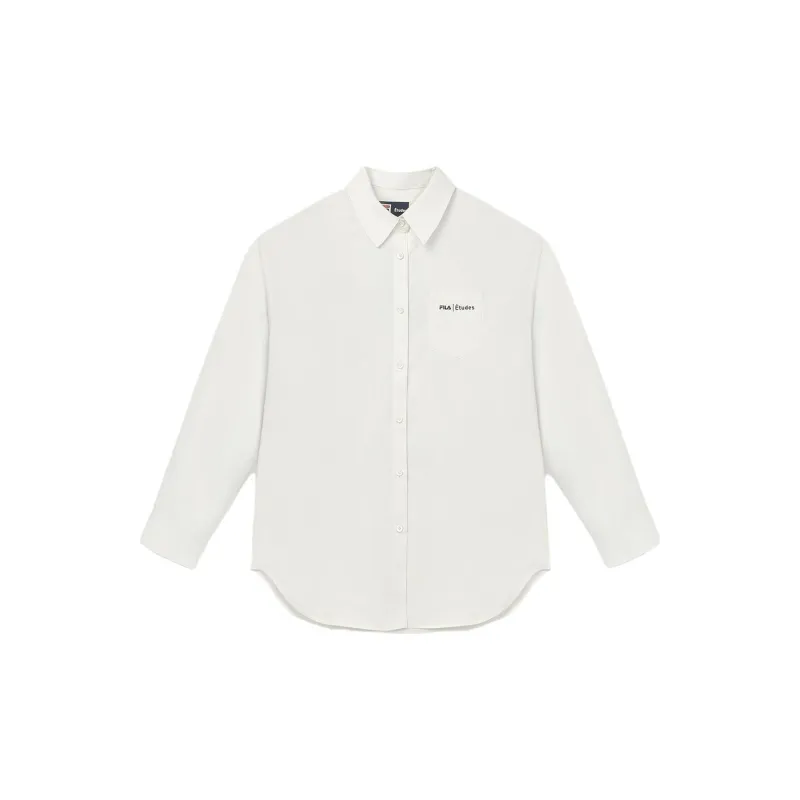 FILA x ETUDES Shirt Women's Coconut Milk White-1