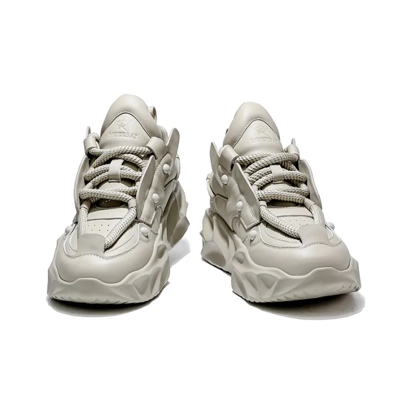 MOERBAI Cushioning Anti Slip And Wear Resistant Coverage Lightweight Height Increasing Warm Low Top Casual Shoes Men's-8
