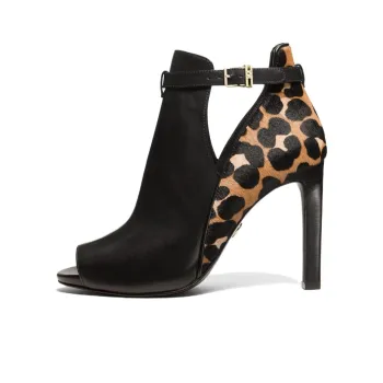 MICHAEL KORS Lawson Strap Sandals 8.8cm Women's Black