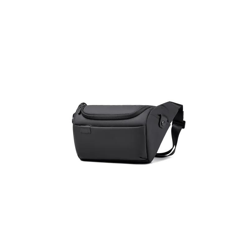 ARCTIC HUNTER Polyester Shoulder Bags Sling Bag Fanny Pack Regular Men's Black/Gray-1