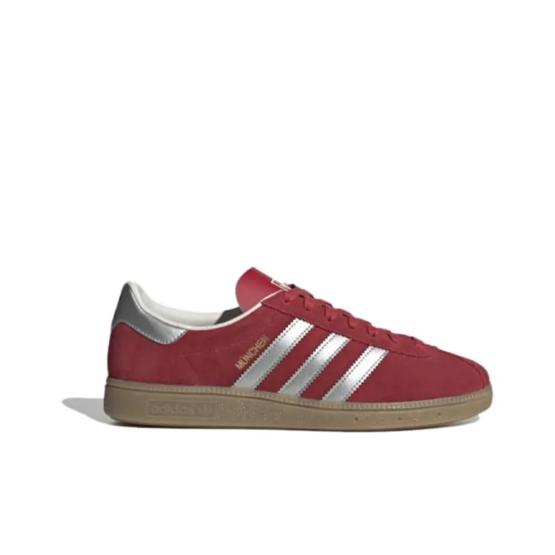 Adidas Munchen Scarlet Matte Silver Gum-1