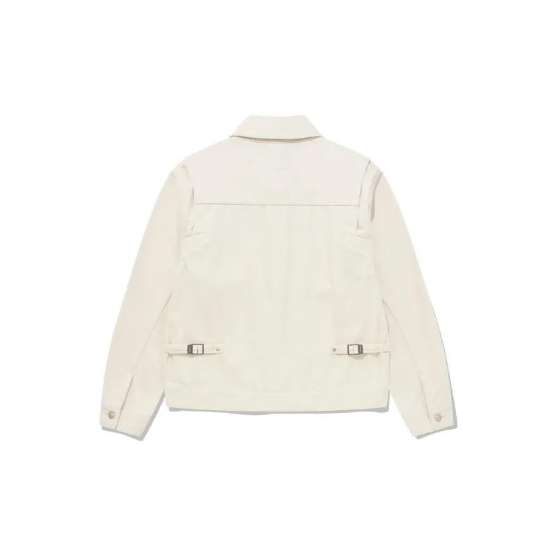Wrangler X COVERNAT Denim Jackets Unisex Ecru-1