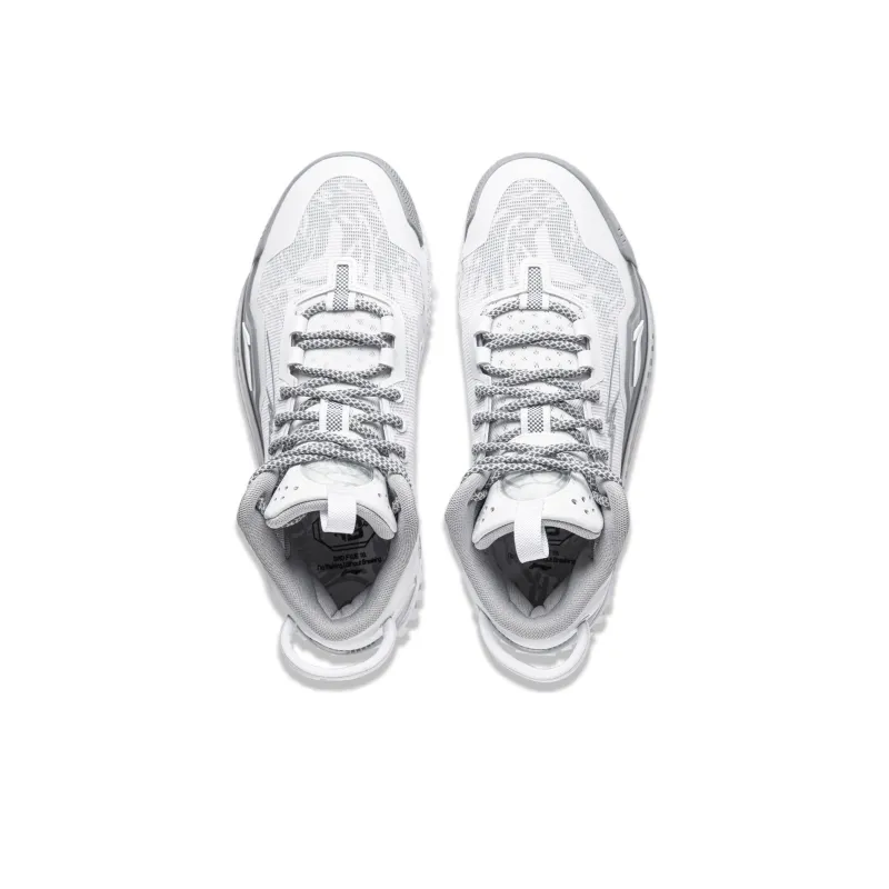 Aape x LiNing Badfive 3 Cushioning Low Top Outdoor Performance Basketball Shoes Men's White-3