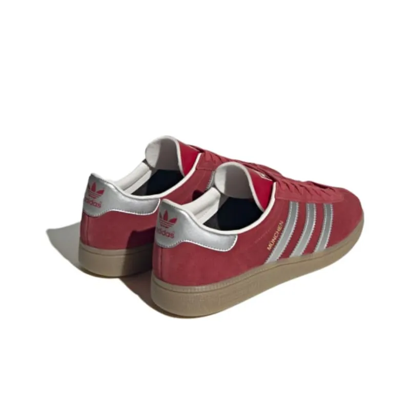 Adidas Munchen Scarlet Matte Silver Gum-2
