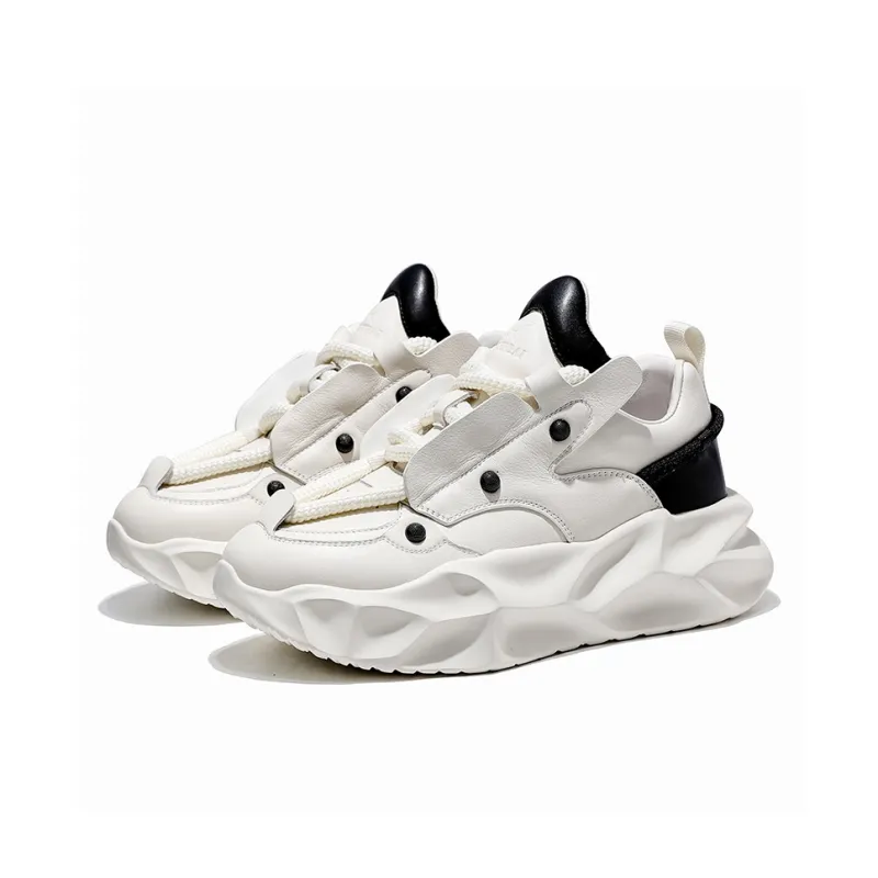 MOERBAI Cushioning Anti Slip And Wear Resistant Coverage Lightweight Height Increasing Warm Low Top Casual Shoes Men's-2