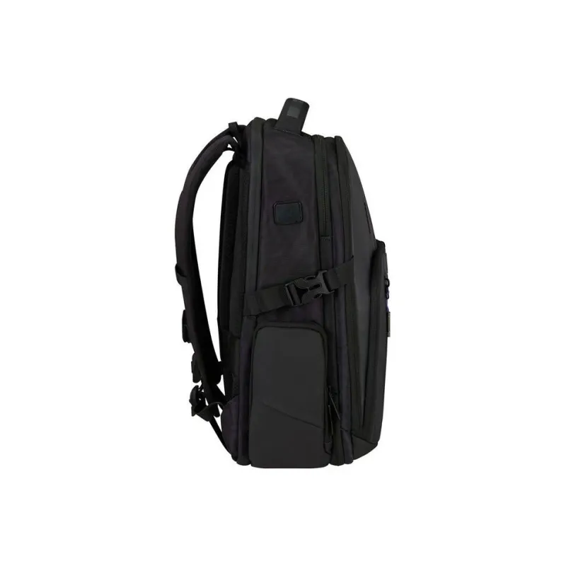 SAMSONITE Recycled PET Polyester Backpack Unisex Black Purple-3