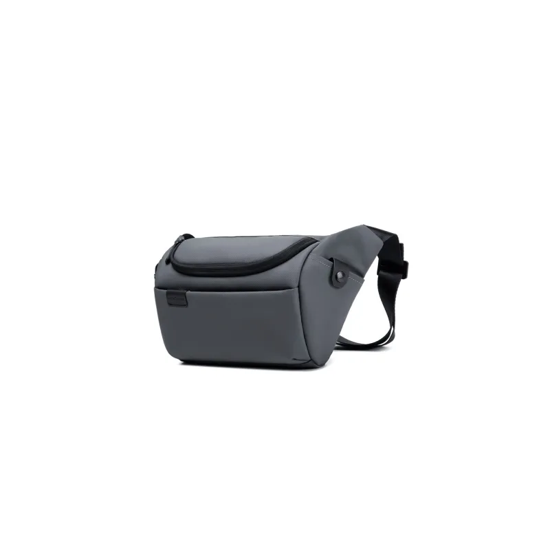 ARCTIC HUNTER Polyester Shoulder Bags Sling Bag Fanny Pack Regular Men's Black/Gray-7