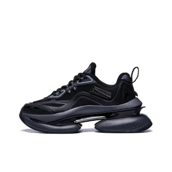 LiNing Project* Elliptic Sky Anti Slip Wear Resistant Low Top Casual Shoes Women's Black