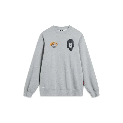 LINING Sweatshirts Men Heather Gray