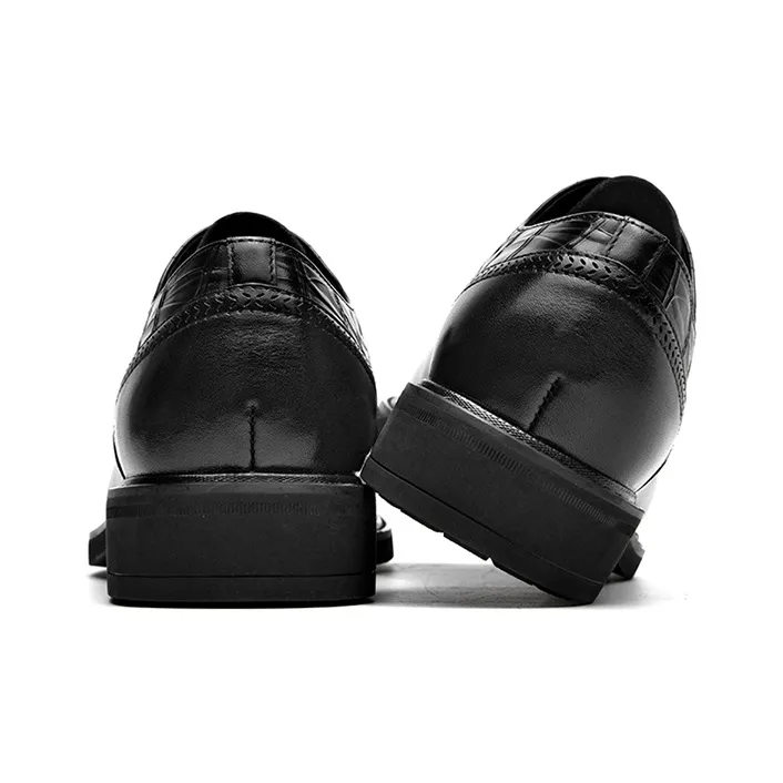 Rich birds Dress Shoes Men Low Top Black/Brown-3