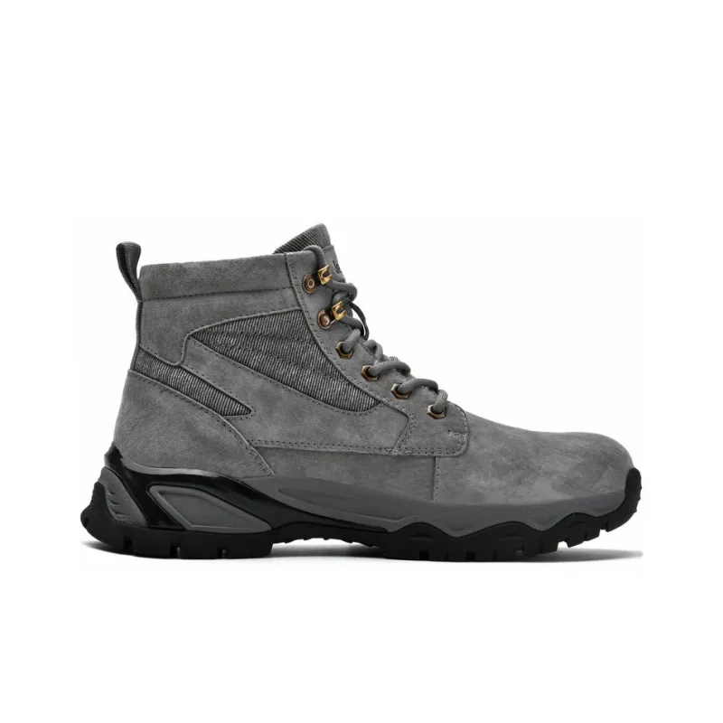 Jeep Cushioning Anti Slip And Wear Resistant Coverage High Top Outdoor Functional Men's Gray-1