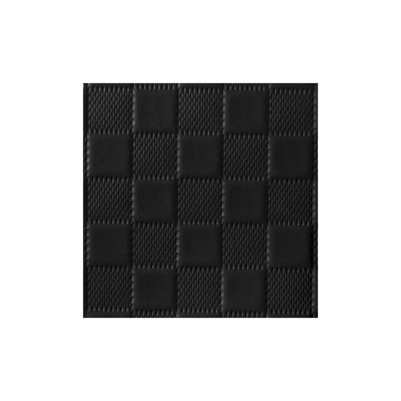 LOUIS VUITTON Cow Leather Clutch Men's Black-4