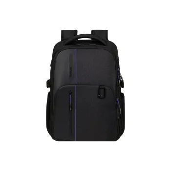 SAMSONITE Recycled PET Polyester Backpack Unisex Black Purple