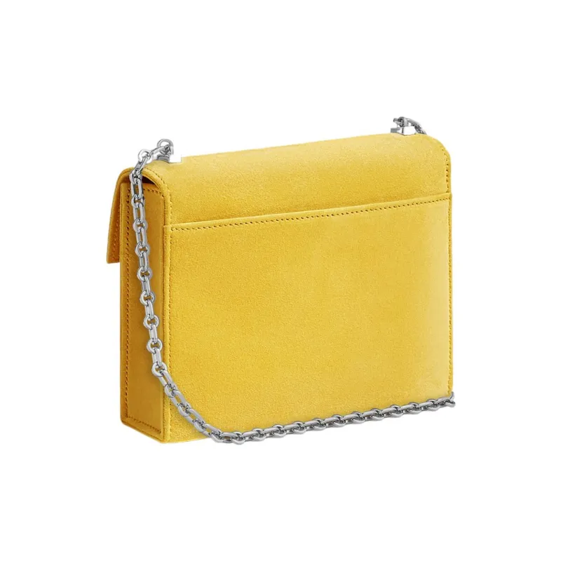 HERMES Doblis Calfskin Handgun Bag Shoulder Bag Crossbody Bag Mini Women's 9O Jaune De Naples Naples Yellow-2