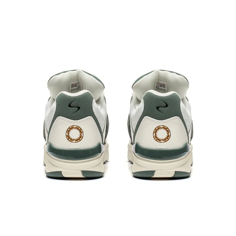 LiNing Shooting Star Cushioning Wear-Resistant Low-Top Casual Shoes Unisex Qian Shan Jade-5