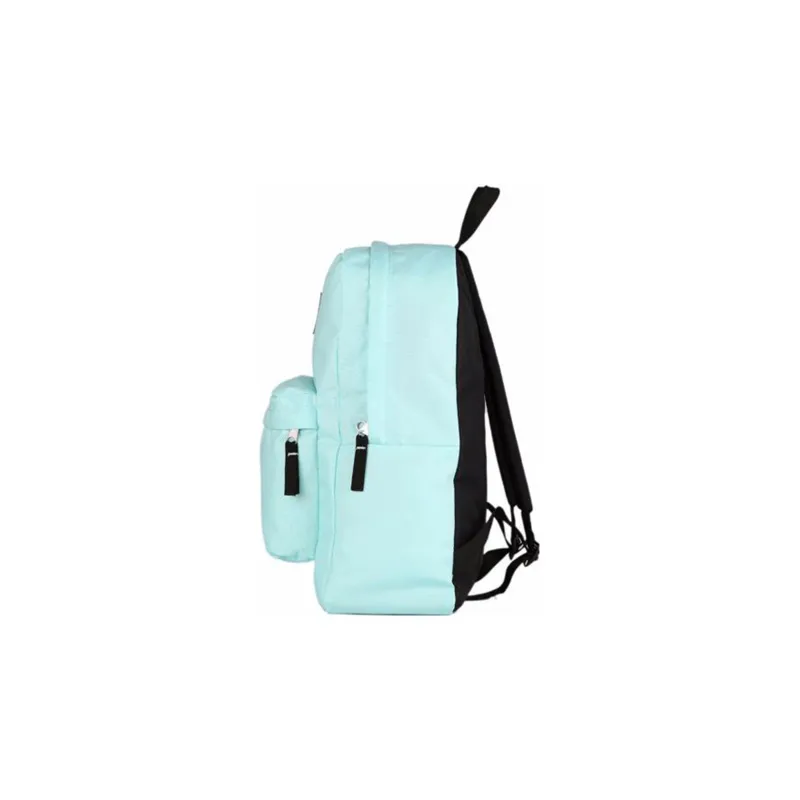 JanSport Polyester Nylon Blend Backpack Unisex Light Blue-2