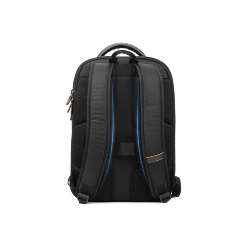 SAMSONITE Fabric Laptop Backpack Medium Size Men's Black-4