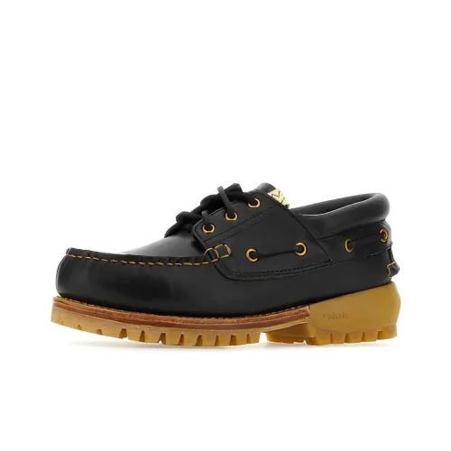 Visvim Boat Shoes Men Black