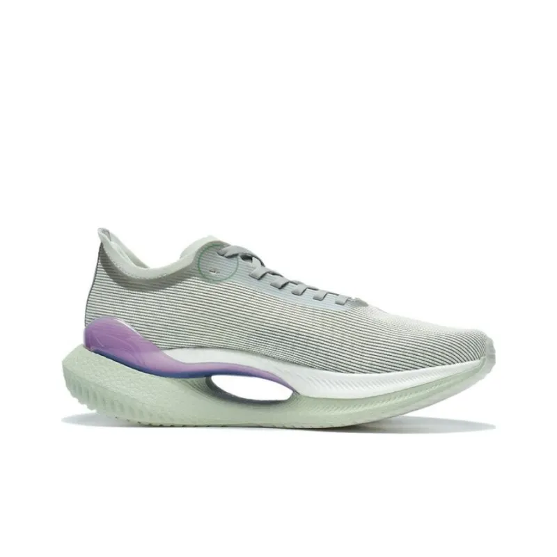 LiNing Jueying 2 Essential Cushioning Lightweight Low Top Marathon Running Shoes Men's Green-1