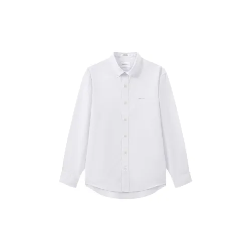 GANT Shirts Men Pure White 110