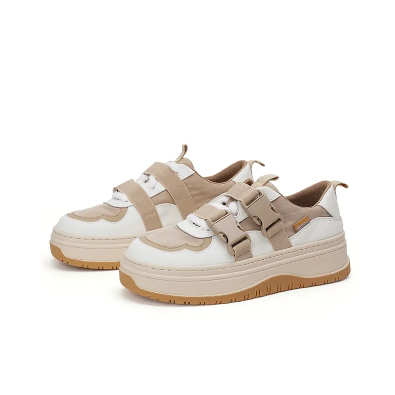 Joy&Mario Wear-Resistant Low-Top Skateboard Shoes Women's-8