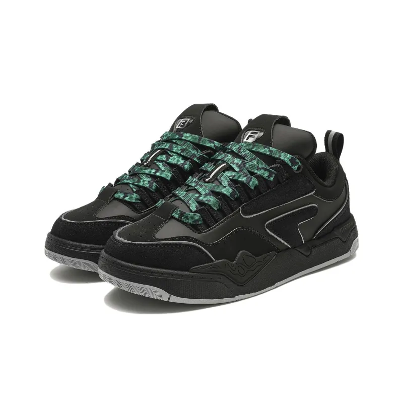 FILA FUSION Nollie X Beams Sneakers 'Black Green'-1