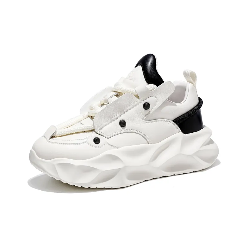 MOERBAI Cushioning Anti Slip And Wear Resistant Coverage Lightweight Height Increasing Warm Low Top Casual Shoes Men's-1