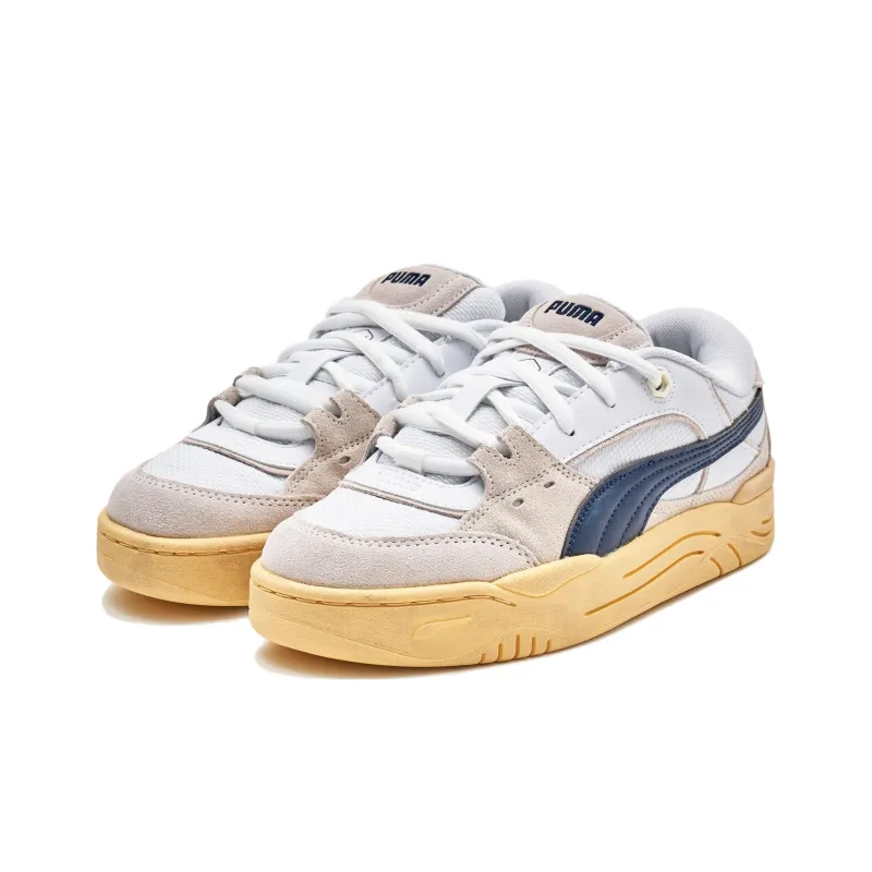 PUMA 180 Vintage 'White Navy Warm White' Women's-4