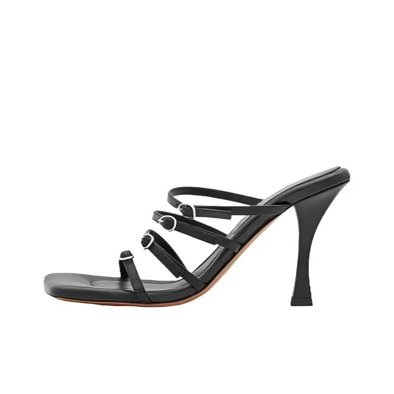 PROENZA SCHOULER Selma Square Toe Mules Women's-0