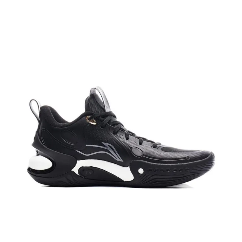 LINING Yushuai 17 Low 'Black White'-1