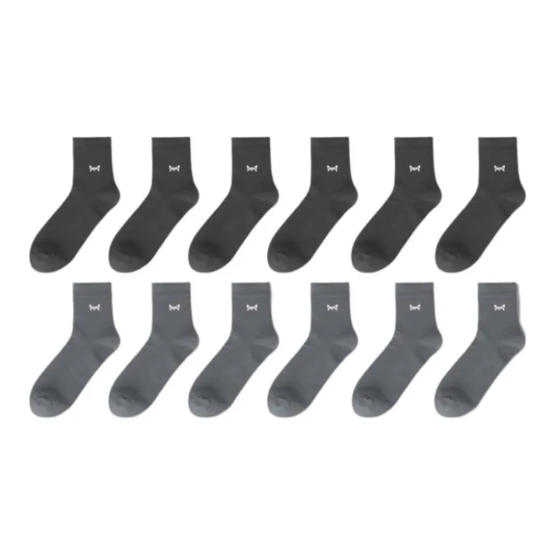 MIIOW Men Mid Calf Socks-19