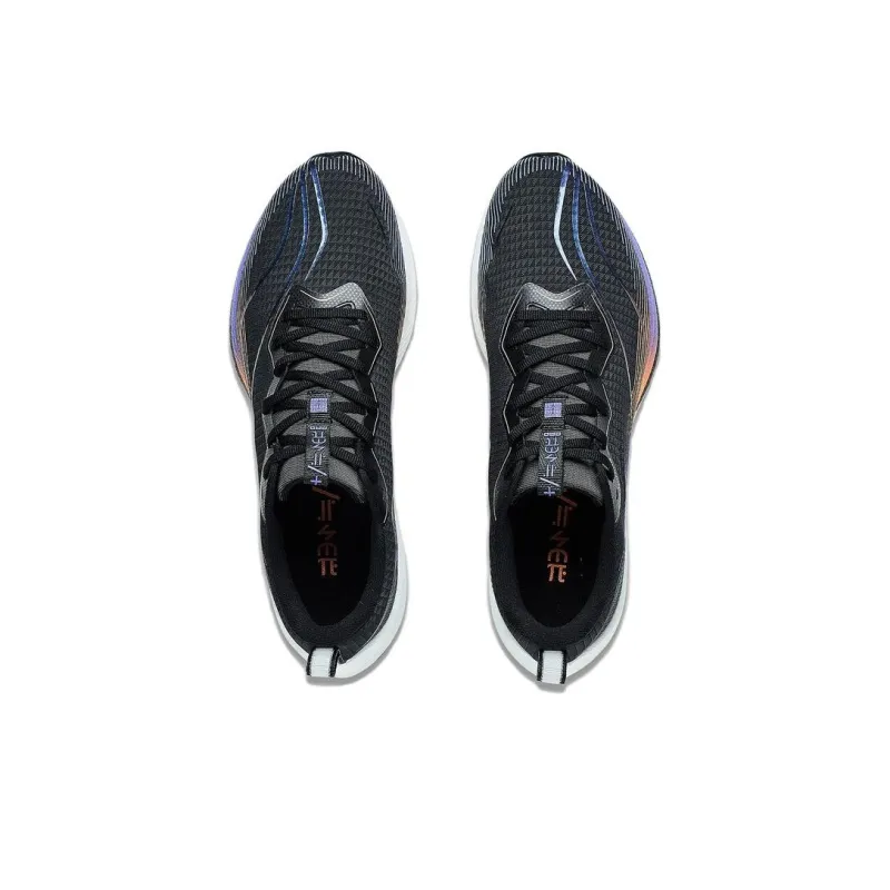 LiNing Red Hare 6 Pro Shock Absorbers Rebound Low Top Marathon Sprint Running Shoes Men's Black-3