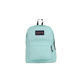 JanSport Polyester Nylon Blend Backpack Unisex Light Blue