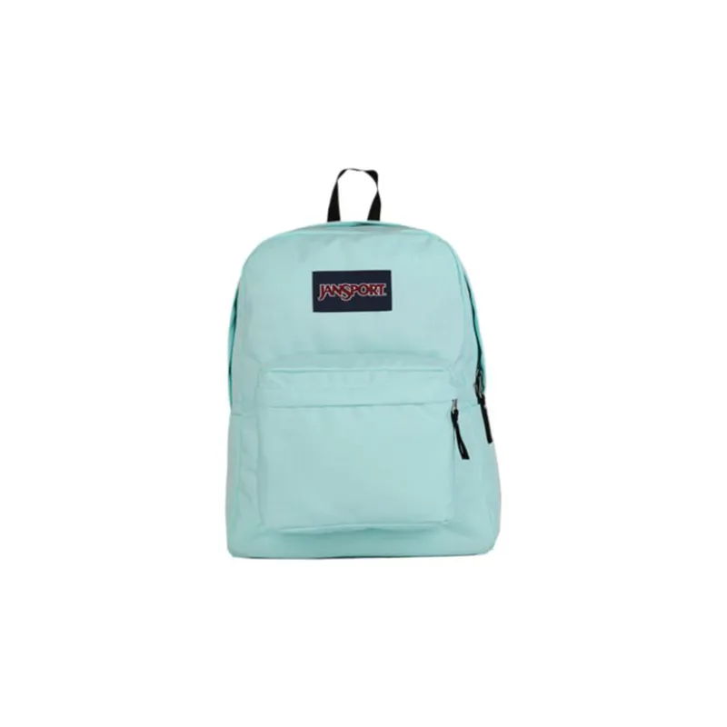 JanSport Polyester Nylon Blend Backpack Unisex Light Blue-0