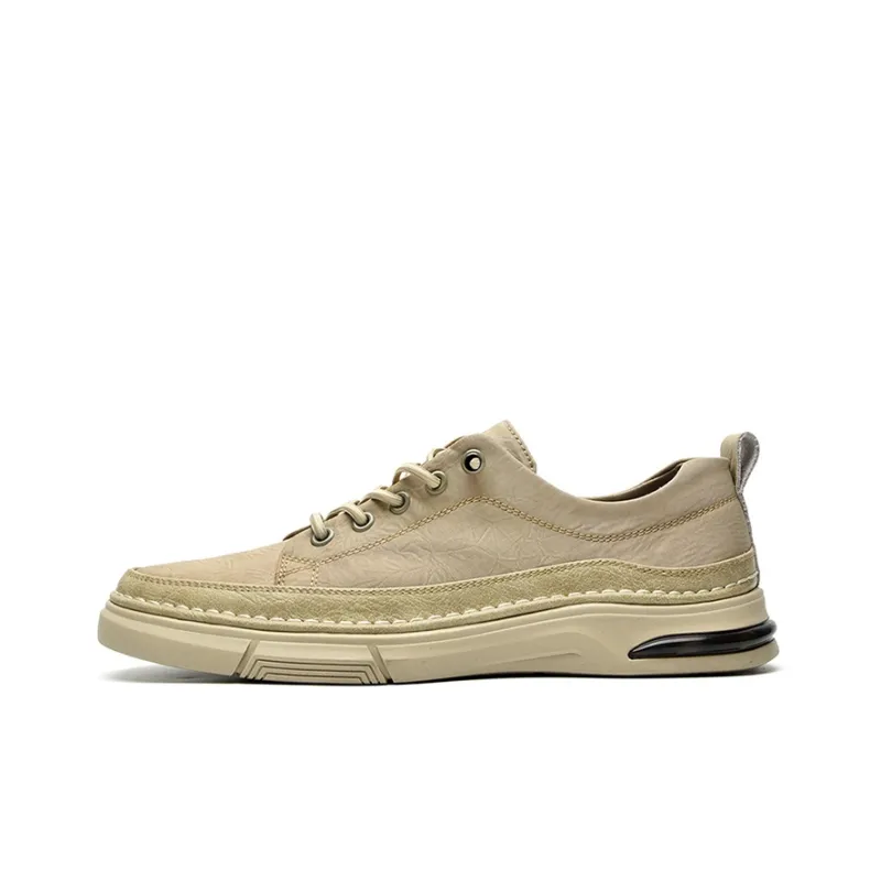 Rich birds Casual Shoes Men Low Top Black/Khaki-4