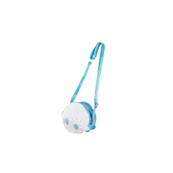 POP MART Pu Crossbody Bag Mini Unisex Blue